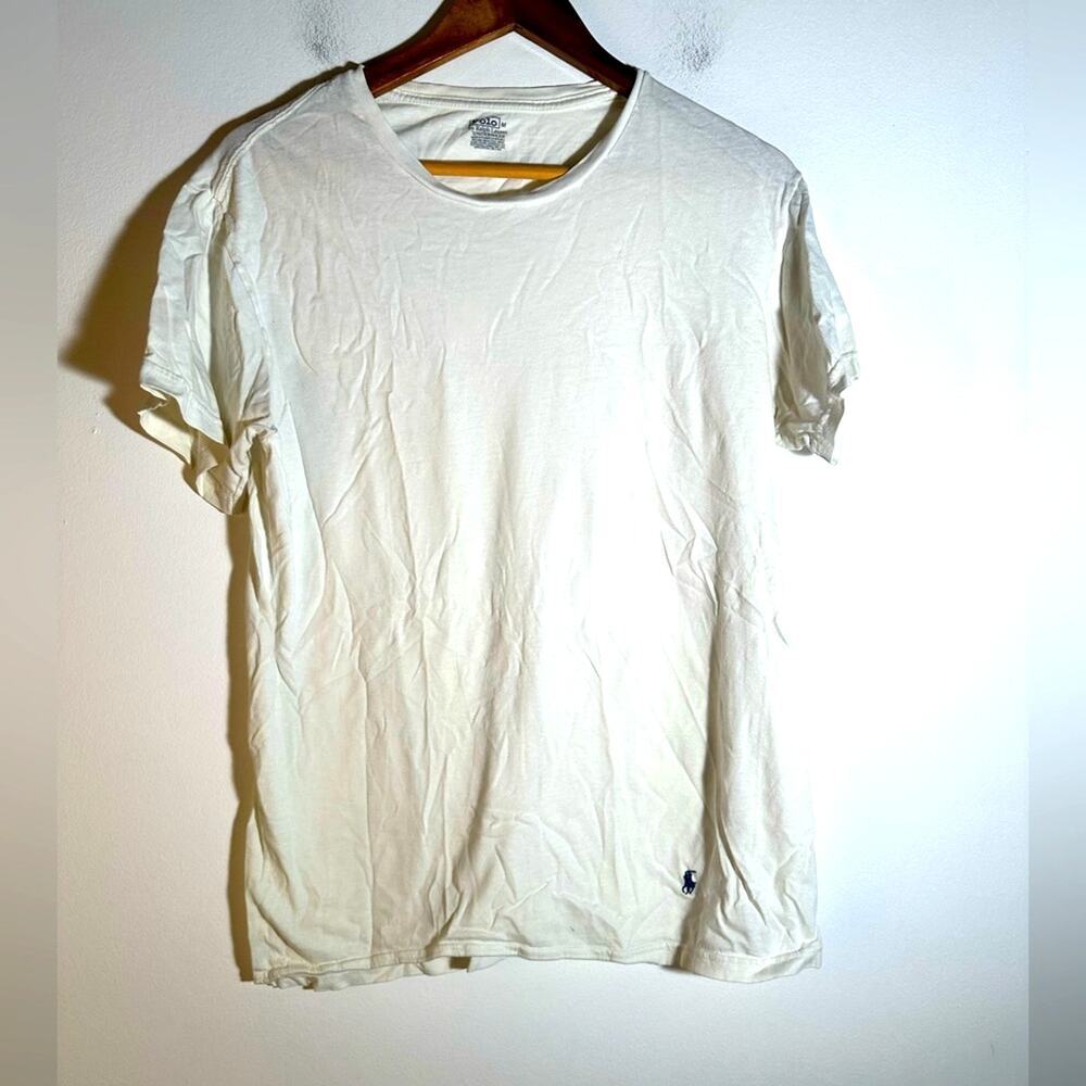 Polo Ralph Lauren Men's Classic White T-Shirt Undershirt